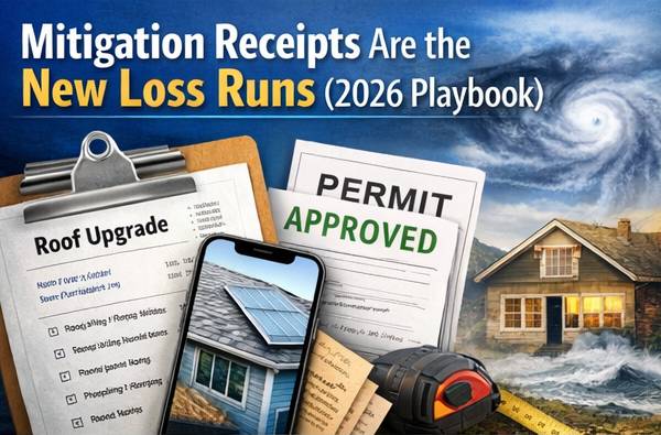 Mitigation Receipts Are the New Loss Runs