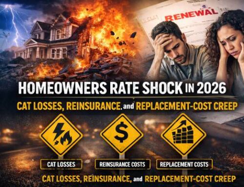 Homeowners Rate Shock in 2026: Explaining Cat Losses, Reinsurance, and Replacement-Cost Creep (Without Losing Trust)