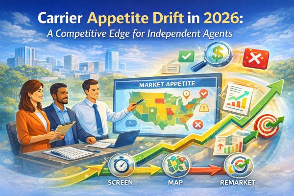 Carrier Appetite Drift in 2026: A Competitive Edge for Independent Agents