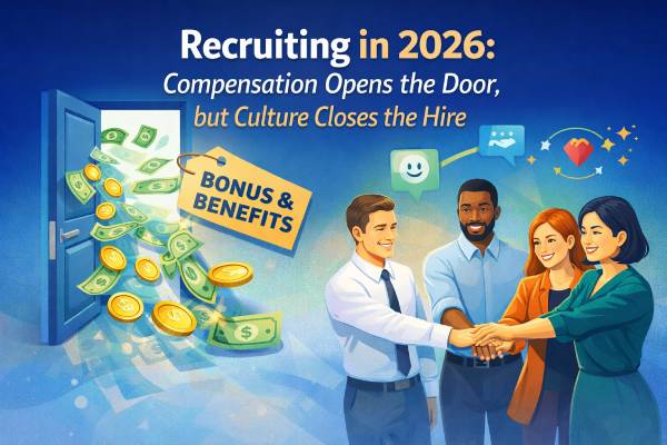 Recruiting in 2026: Compensation Opens the Door, but Culture Closes the Hire