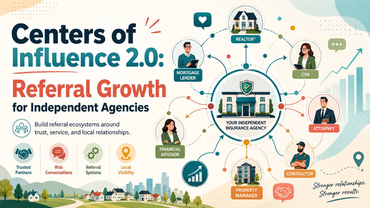 Centers of Influence 2.0: Referral Growth for Independent Agencies