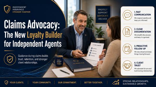 Claims Advocacy: The New Loyalty Builder for Independent Agents